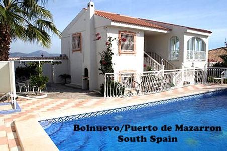Www Hustilferien Dk Ferie Lejlighed Spanien Bolnuevo Hus Pool